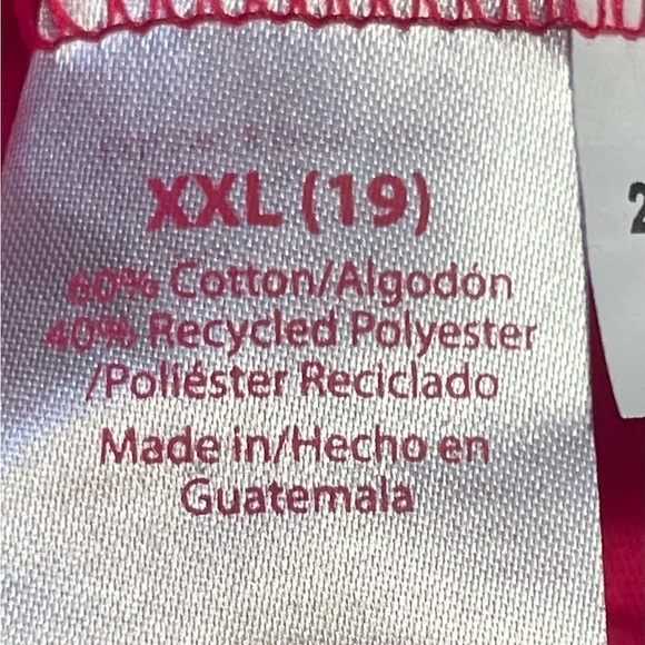 Pink and Animal Print Lips and Skull Upcycled/Handmade Tee - Picture 6 of 9